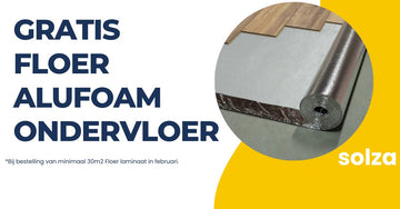 Gratis Floer Alufoam ondervloer bij Floer laminaat! - Solza.nl