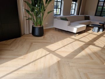 Floer Walvisgraat Cetus Creme FLR-3524 in Heukelum - Solza.nl