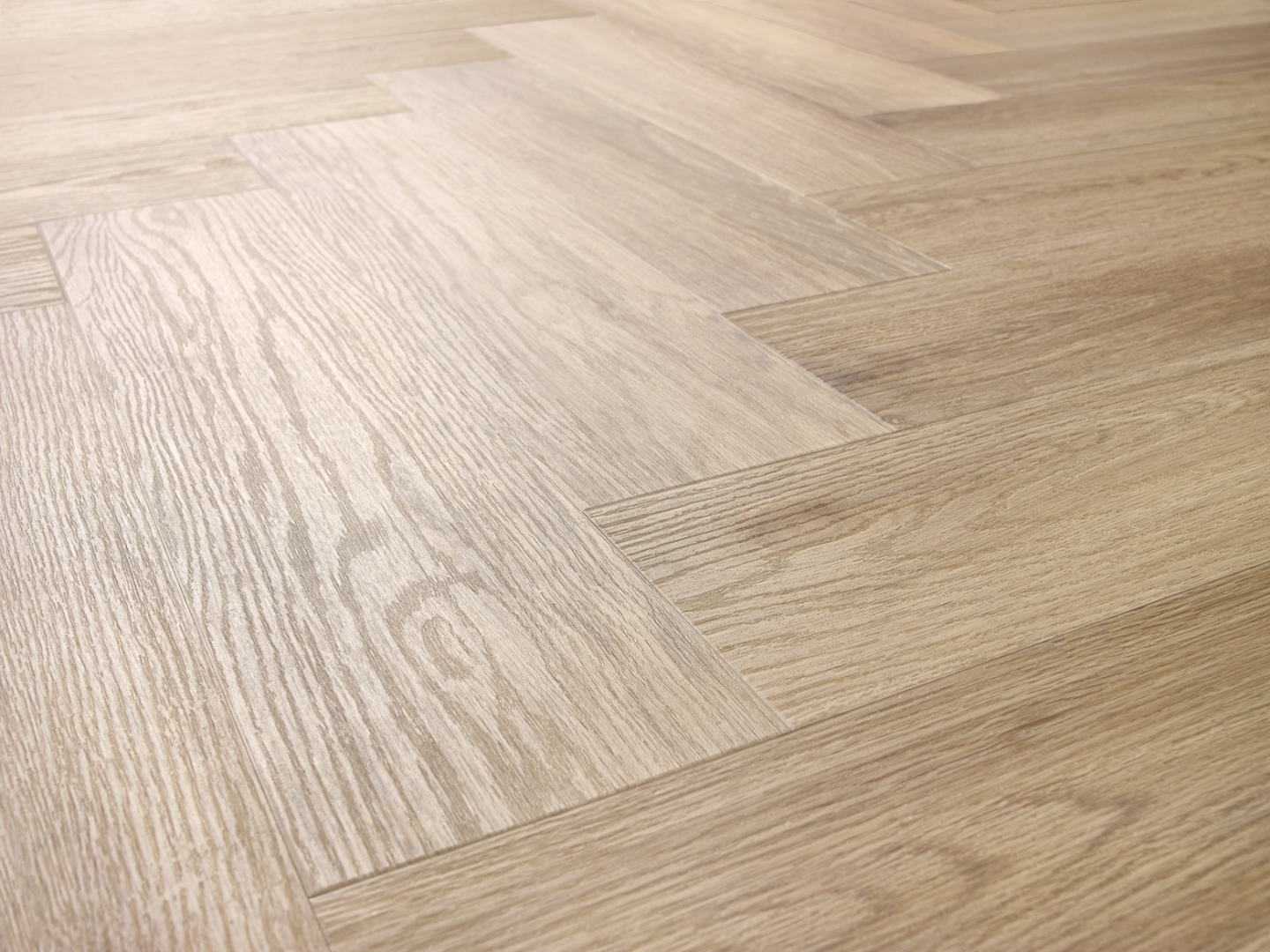 Solza Herringbone Click PVC – Harlow Oak