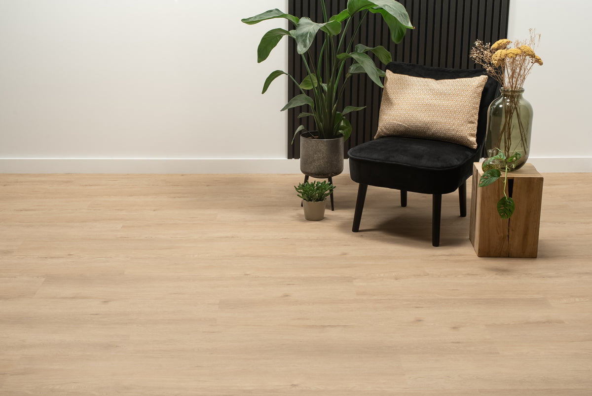 Floer Dörfer Vinyl Ghent Graubeige Eiche FLR-3041