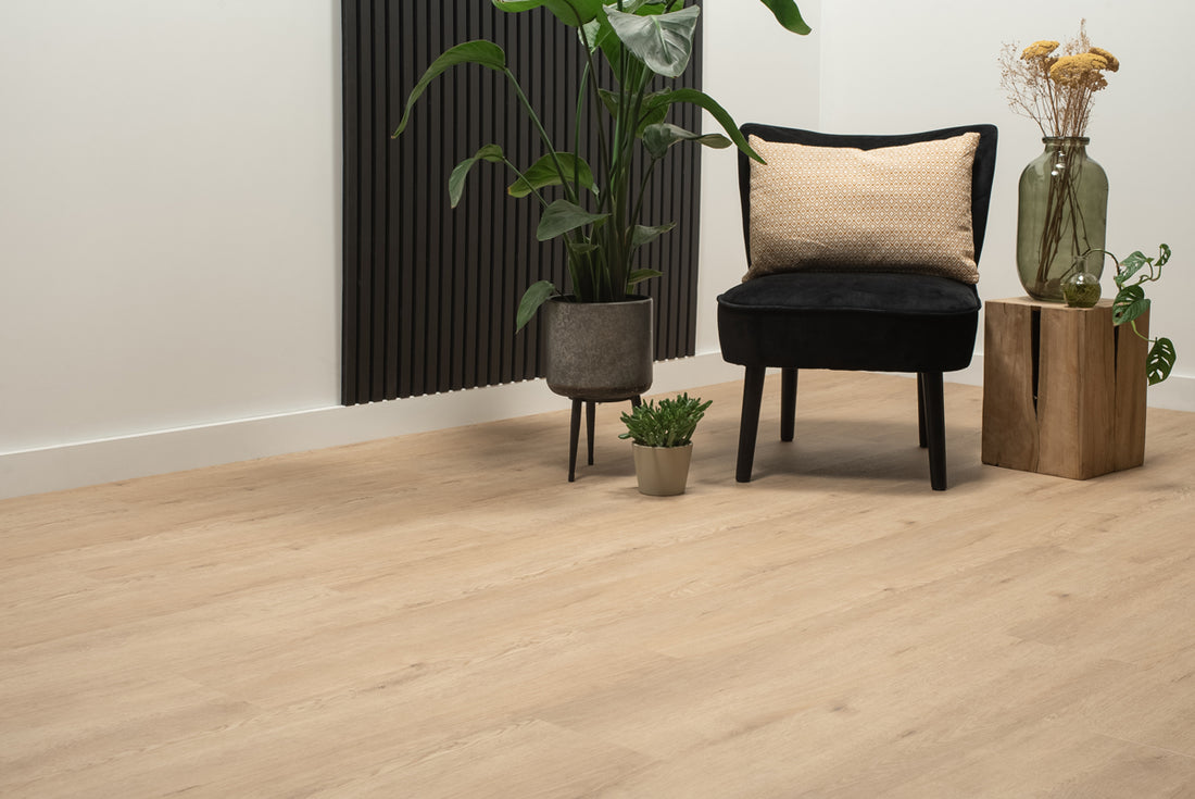 Floer Dörfer Vinyl Ghent Graubeige Eiche FLR-3041