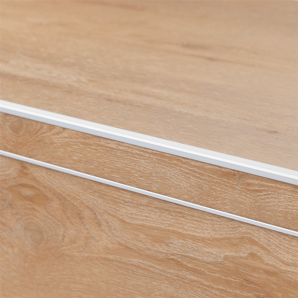 Co - Pro Trapprofielset PVC Zilver 15x45x1300mm (4 stuks) - Solza.nl