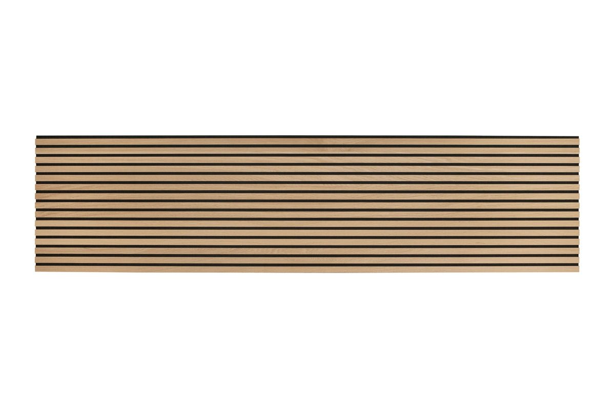 Floer Akupanel Wandpanelen Naturel Eiken - 240 x 60 cm - Akoestische Panelen - Solza.nl