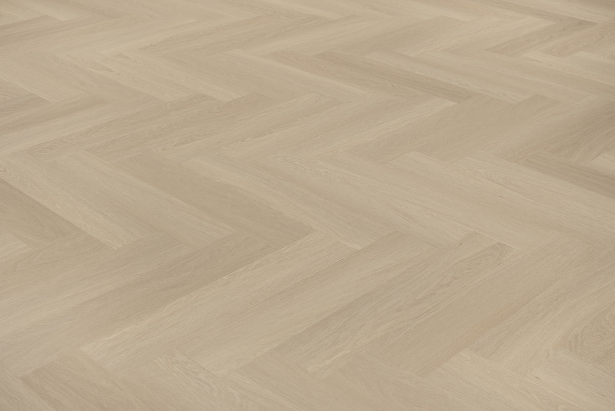 Floer Beige Eiken Visgraat Plak PVC FLR - 3512 - Solza.nl