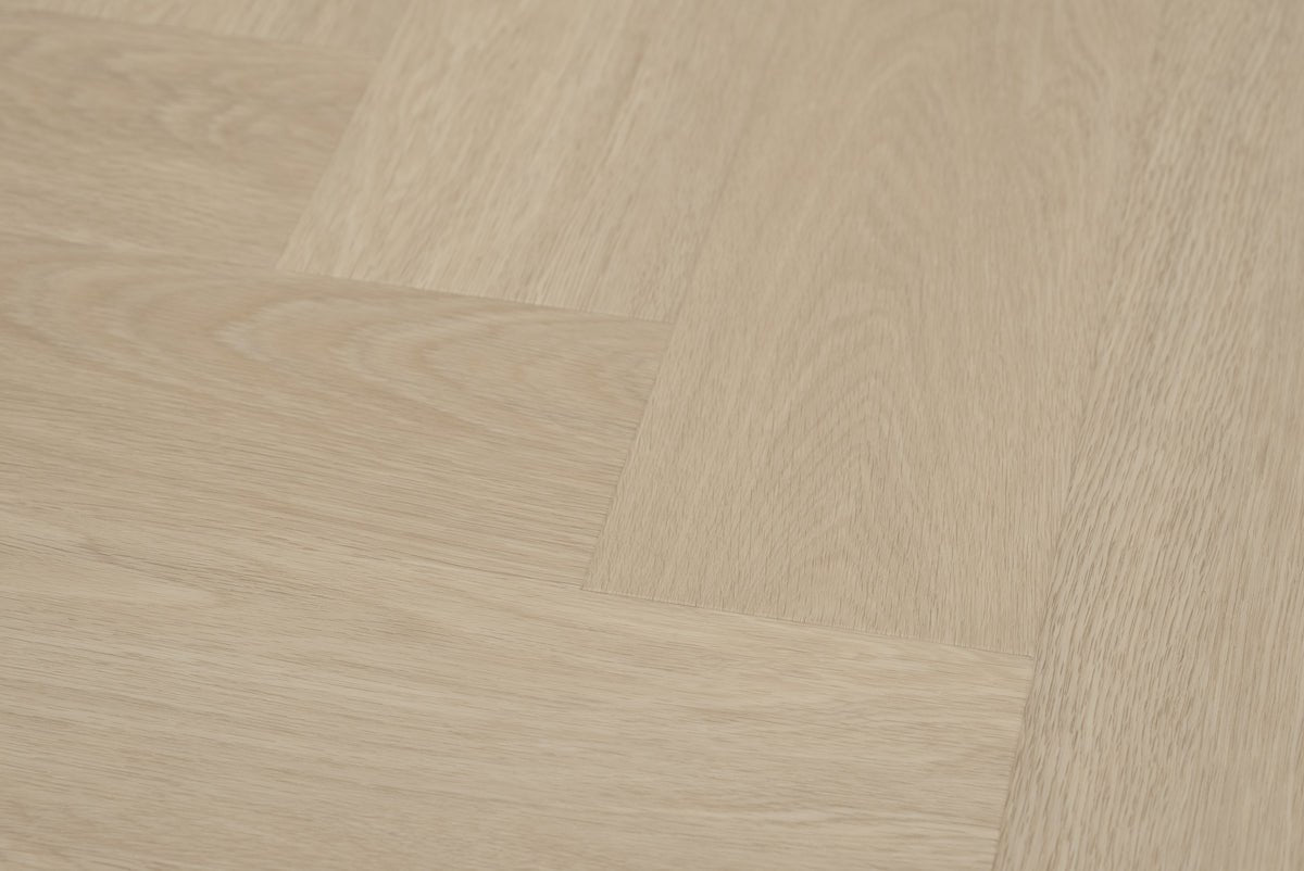 Floer Beige Eiken Visgraat Plak PVC FLR - 3512 - Solza.nl