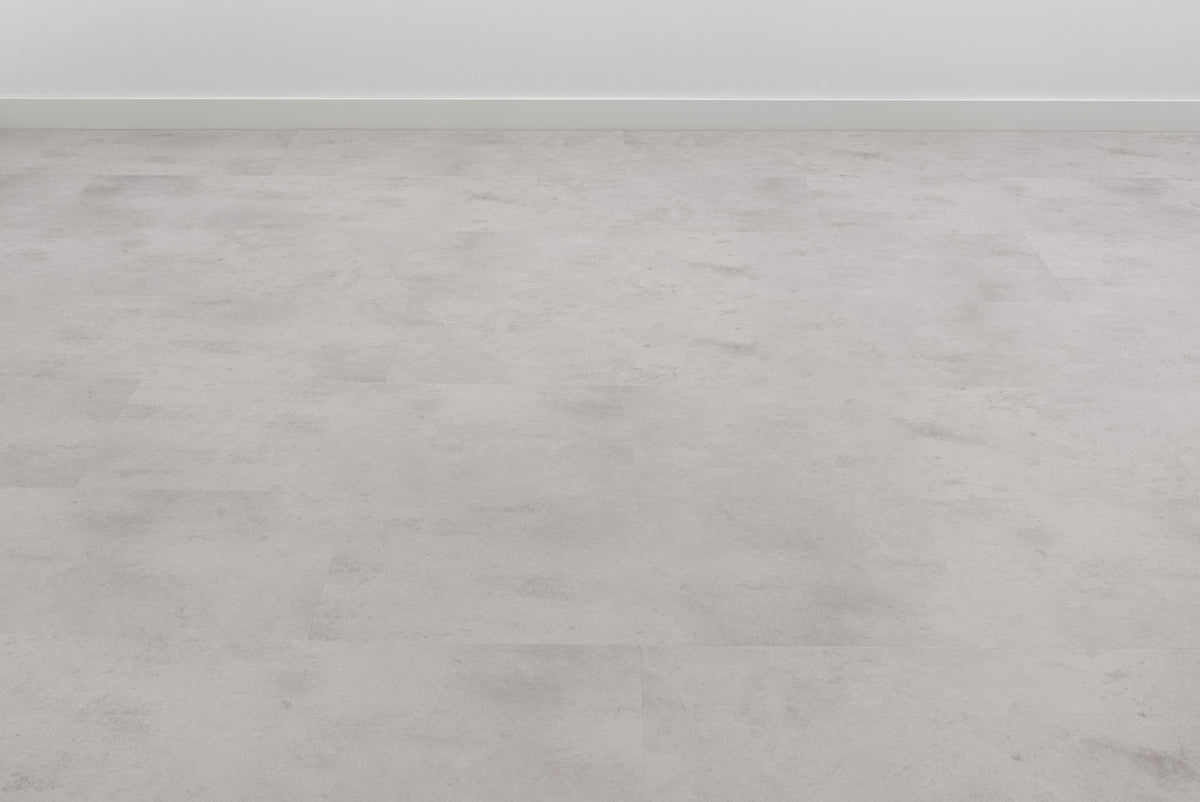 Floer Betonlook Lichtgrijs Tegel Click PVC FLR - 3805 - Solza.nl