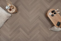 Floer Greige Eiken Visgraat Plak PVC FLR - 3511 - Solza.nl