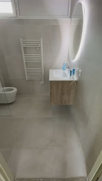 Floer Robuste Fliese in Betonoptik Greige 60 x 60 cm