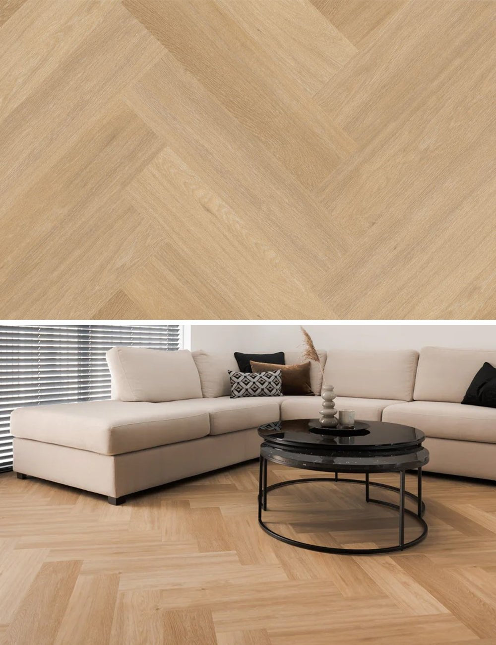Therdex 6041 Chevron Click PVC - Visgraat - Solza.nl
