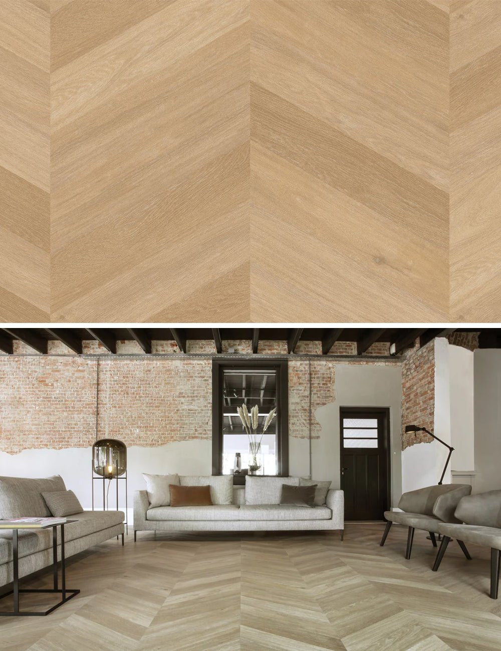 Therdex 6541 Chevron Click PVC - Hongaarse punt - Solza.nl