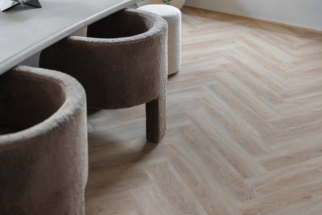 Therdex 7572 Rustique Dryback PVC - Visgraat - Solza.nl