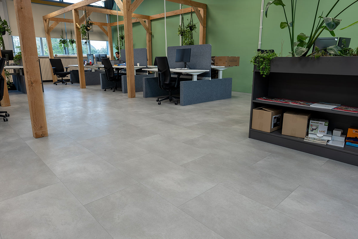 Floer Klick Vinyl Fliesen Alps Dunkelgrau FLR-3720
