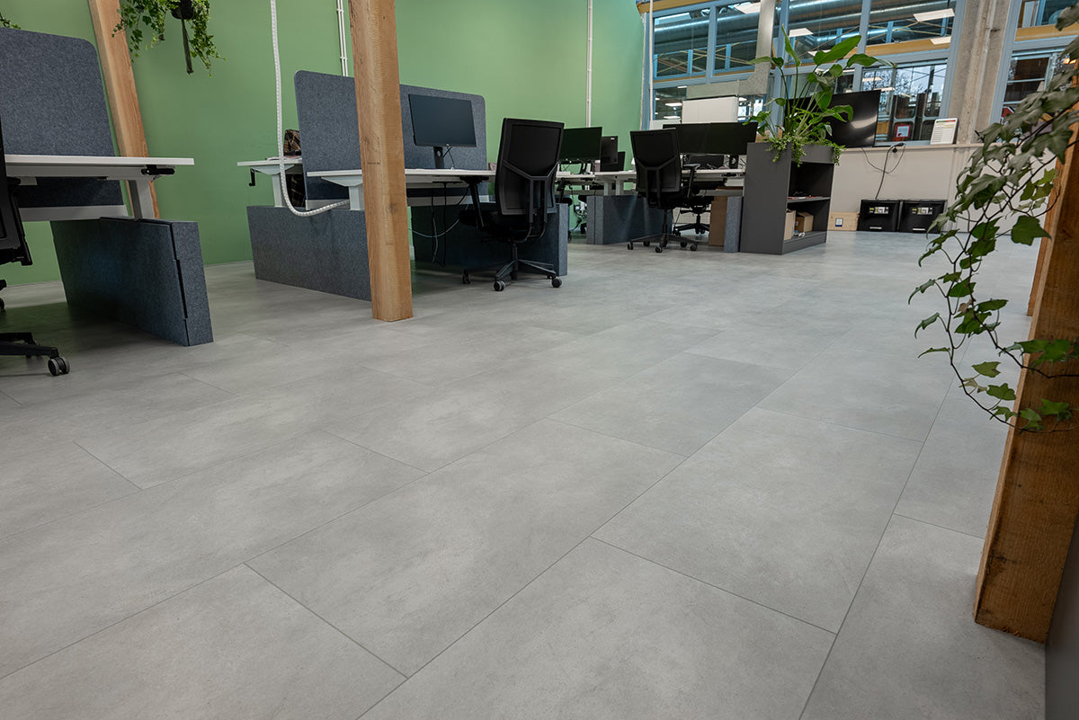 Floer Klick Vinyl Fliesen Alps Dunkelgrau FLR-3720