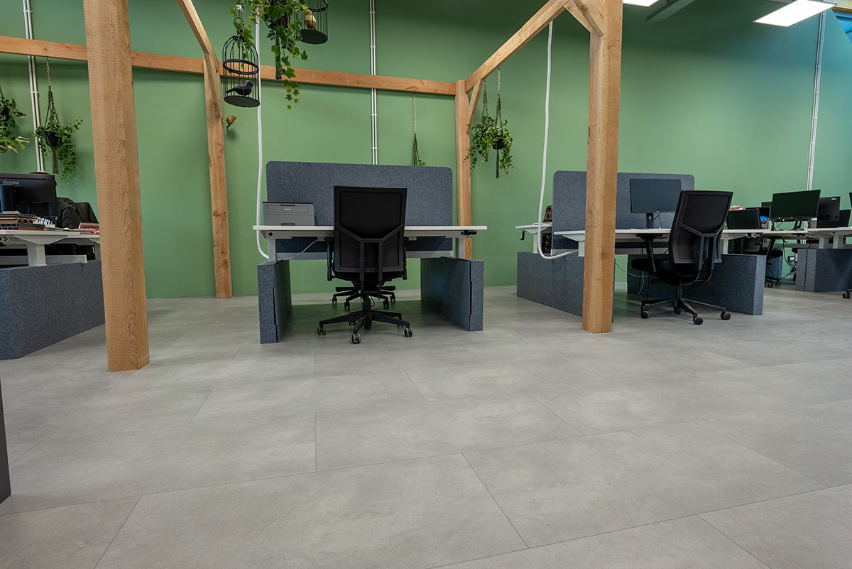 Floer Klick Vinyl Fliesen Alps Dunkelgrau FLR-3720