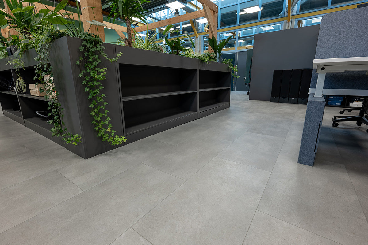 Floer Klick Vinyl Fliesen Alps Dunkelgrau FLR-3720