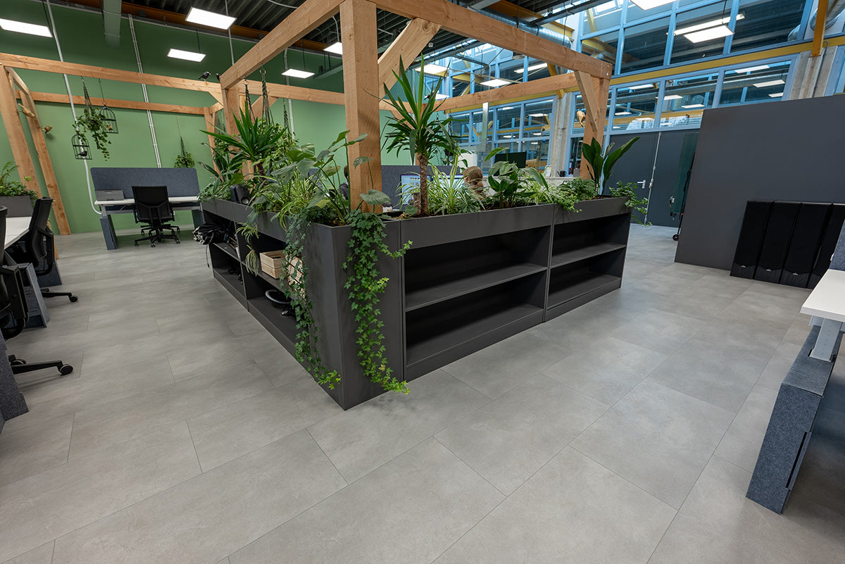 Floer Klick Vinyl Fliesen Alps Dunkelgrau FLR-3720