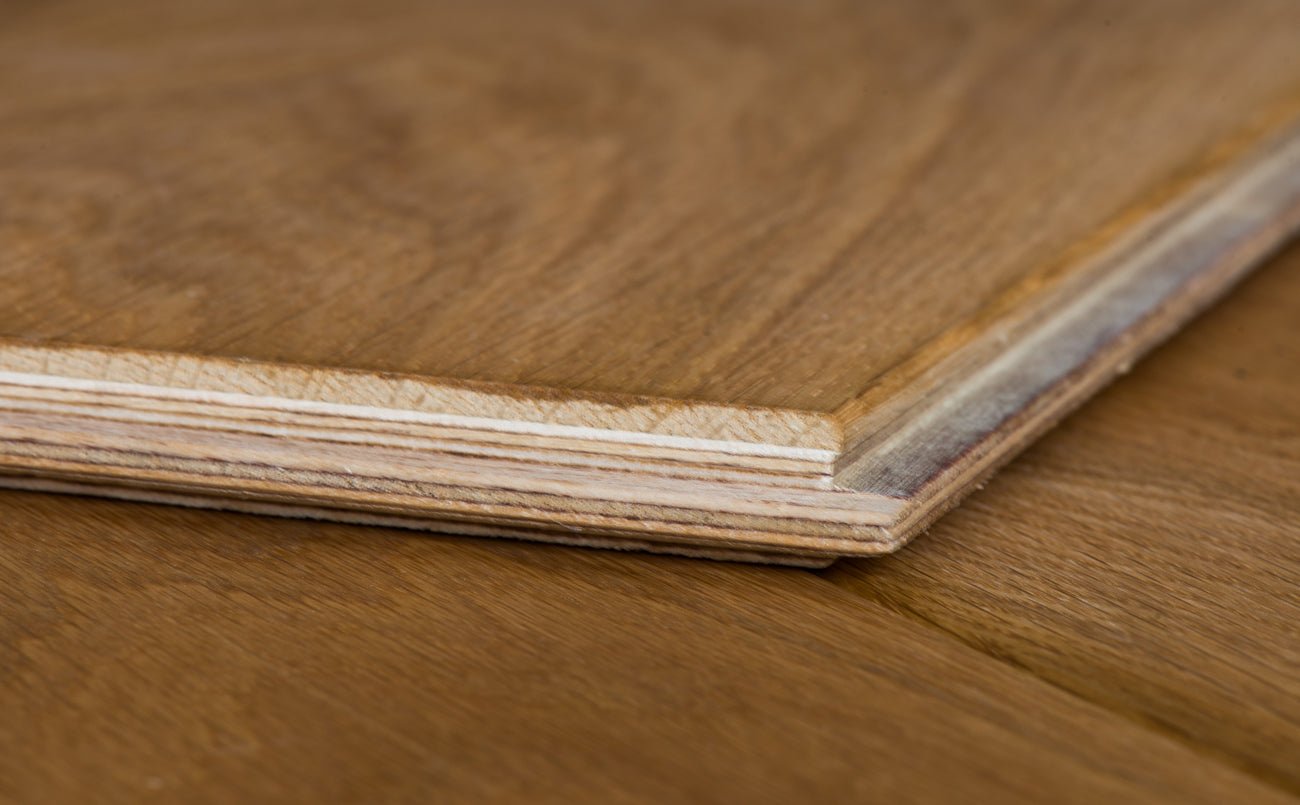 Floer Visgraat Parket Rustiek Eiken Multiplank Dubbel Gerookt & Geolied - Solza