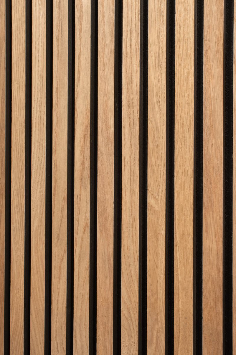 Solza Akupanel Onbehandeld Eiken 280x60cm - Akoestische Panelen - Solza.nl